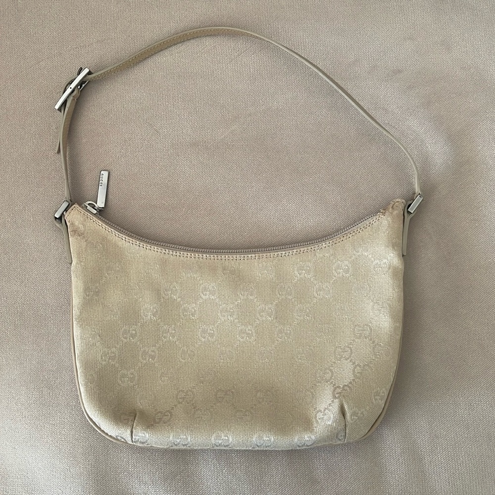 Authentic GUCCI GG Canvas Hobo
